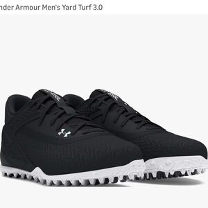 Under Armour UA Yard Turf 3.0 Sneakers - Black/White